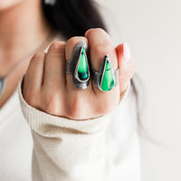 Size 8 | Variscite Teardrop Ring
