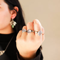 Size 6.75 | Iolite Simple Ring