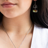 14k Succulent Cast Necklace no.2