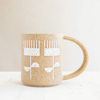 Flowers Mug | Gloss White