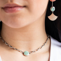 Crescent Lake Variscite Chain Choker