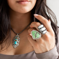 Size 6.5 | Large Royston Turquoise Ring