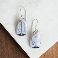 Moth Enamel Earrings