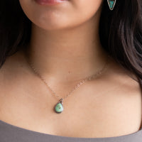 Lab Opal Necklace