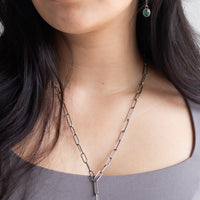Opalized Wood Specimen Necklace no.1