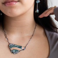 Ocean Jasper Specimen Necklace