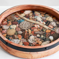 11" Lazy Susan | Michigan Stones in Resin