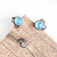 Chalcedony Forest Floor Studs