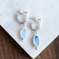 Boulder Opal Stud Earrings