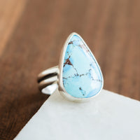 Size 8 | Golden Hills Turquoise Ring