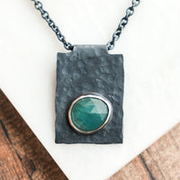 Gandiderite Tab Necklace