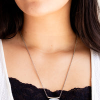 Double Rainbow Moonstone Necklace