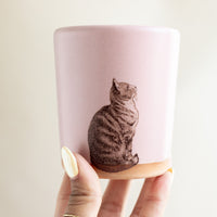 Cat Tumbler | Rose