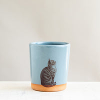 Cat Tumbler | Blue
