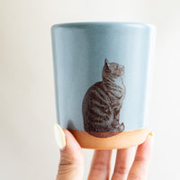 Cat Tumbler | Blue