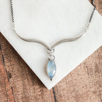 Moonstone Sagitta Small Necklace