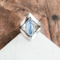Size 7.5 | Moonstone Marquis Ring