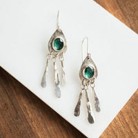Kyanite Icicle Drip Small Earrings