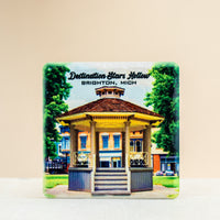 Stars Hollow Gazebo Gilmore Girls Coaster