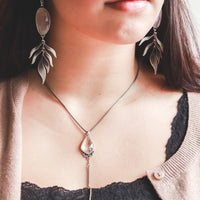 Imperial Topaz Meraki Y Necklace 16"