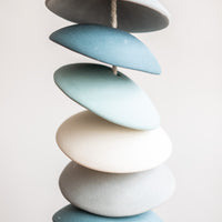 Blue Ceramic Chime | 8 Discs