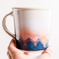 Mountain Sunset & Moon Mug