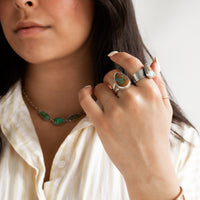 Size 8.25 | Royston Turquoise Teardrop Ring