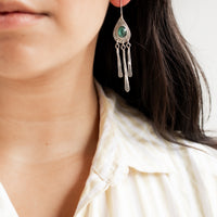 Kyanite Icicle Drip Earrings