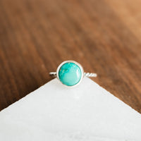 Size 6.25 | Emerald Valley Turquoise Round Ring