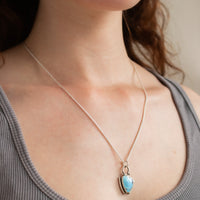 Golden Hills Turquoise Triangle Necklace