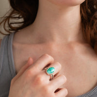Size 10.25 | Sonoran Turquoise Oval Ring