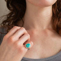 Size 6.25 | Sonoran Turquoise Oval Ring