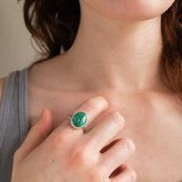 Size 8 | Emerald Valley Turquoise Ring