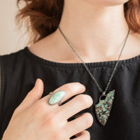 Size 9 | Carmel Mountain Variscite Ring