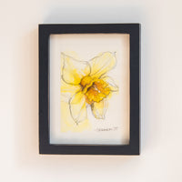 Daffodil Watercolor | 7x9