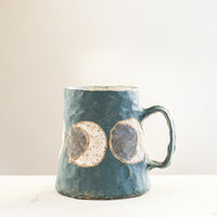 Moon Phases Mug | Dark Blue