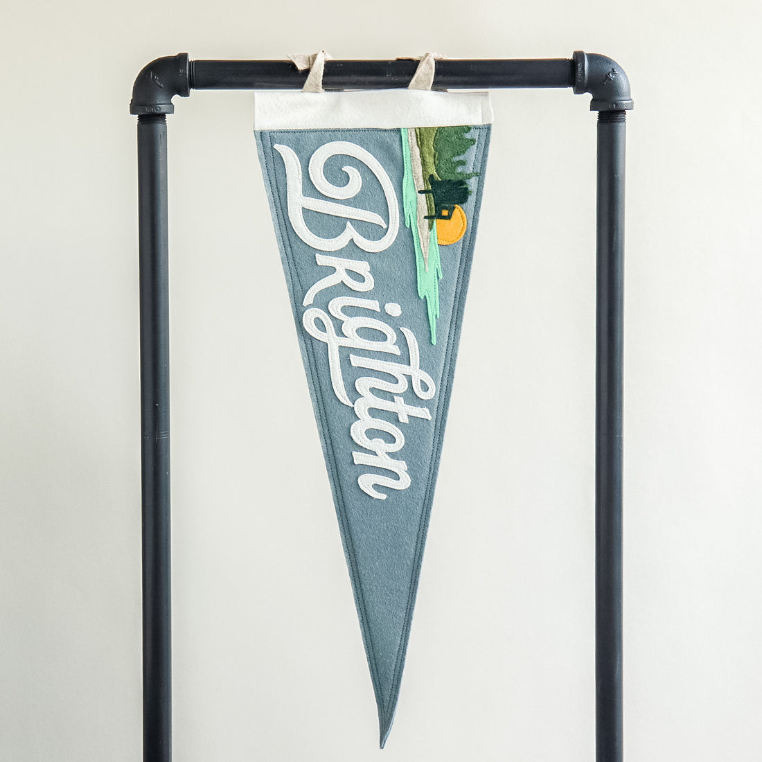 Brighton Slate Blue Pennant