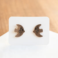 Little Bronze Songbirds Earrings