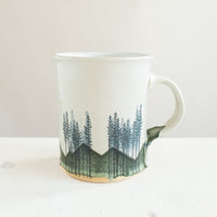 Mountain Tree Line Mug