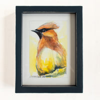 Cedar Waxwing no.3 | 7x9