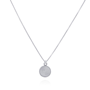 Krista Pendant Necklace | Silver