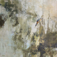 Making a Little Time (Least Bittern) | 52x46