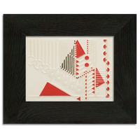 Motawi Taliesin Tree in Red - 6x8