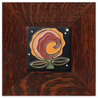 Motawi Cosmic Bloom in Orange - 4x4