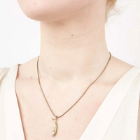 Pearl Pea Pod Petite Necklace