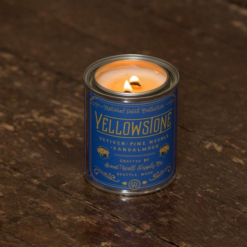 Yellowstone National Park Candle