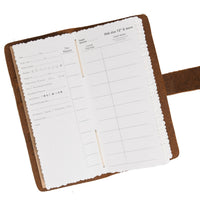 Fishing Leather Logbook