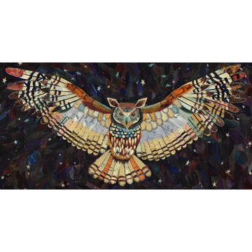 The Protector I Owl at Night  | Archival Print