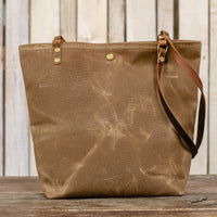 Classic Canvas Tote Bag | Pecan