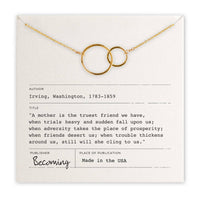 Mother Necklace | Gold